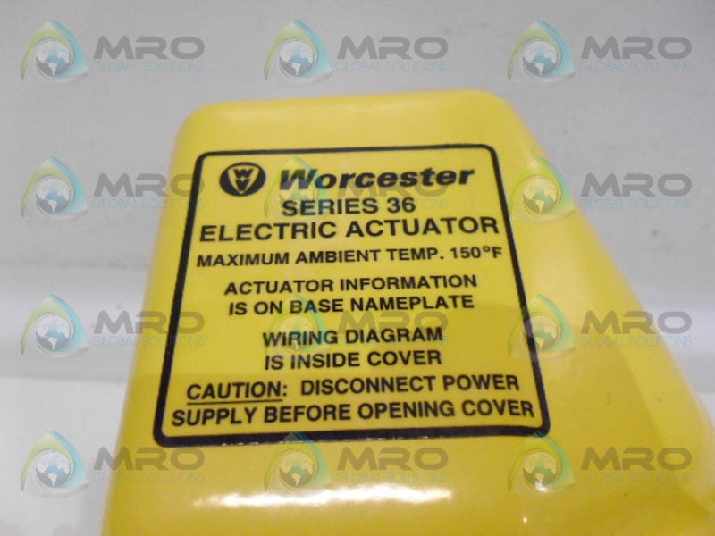 WORCESTOR 2036M1 SERIES 36 ELECTRIC ACTUATOR NSNP