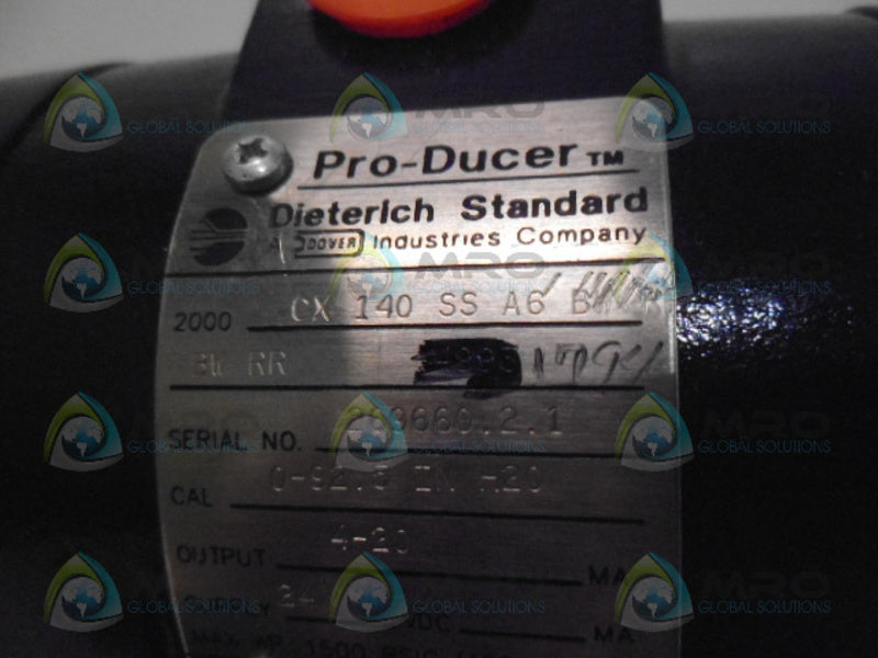 PRO-DUCER 2000 CX 140 SS AG BW R METER TRANSMITTER NSNP