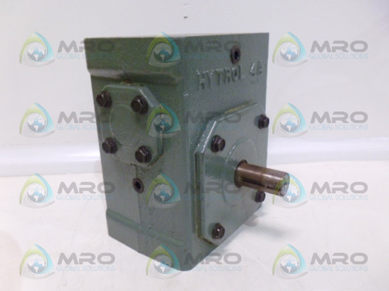 HYTROL 4A 4A20-1RH GEAR SPEED REDUCER 20:1 *NEW NO BOX*
