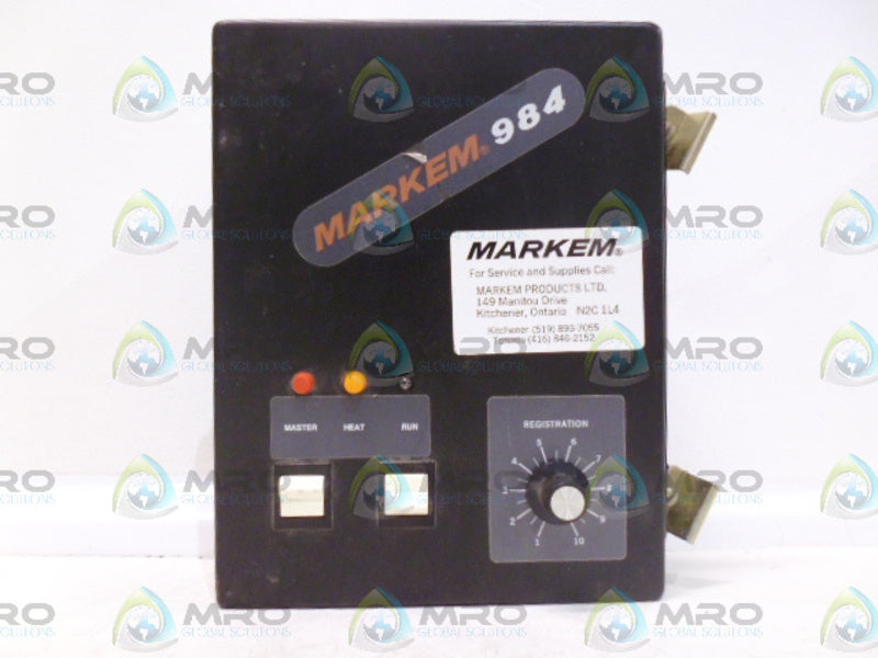 MARKEM 984 PRINTER CONTROL BOX UNMP