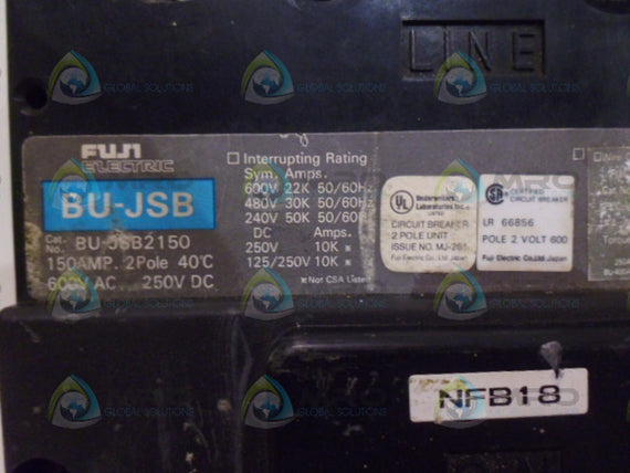 FUJI BU-JSB2150 CIRCIUT BREAKER (AS PICTURED) UNMP