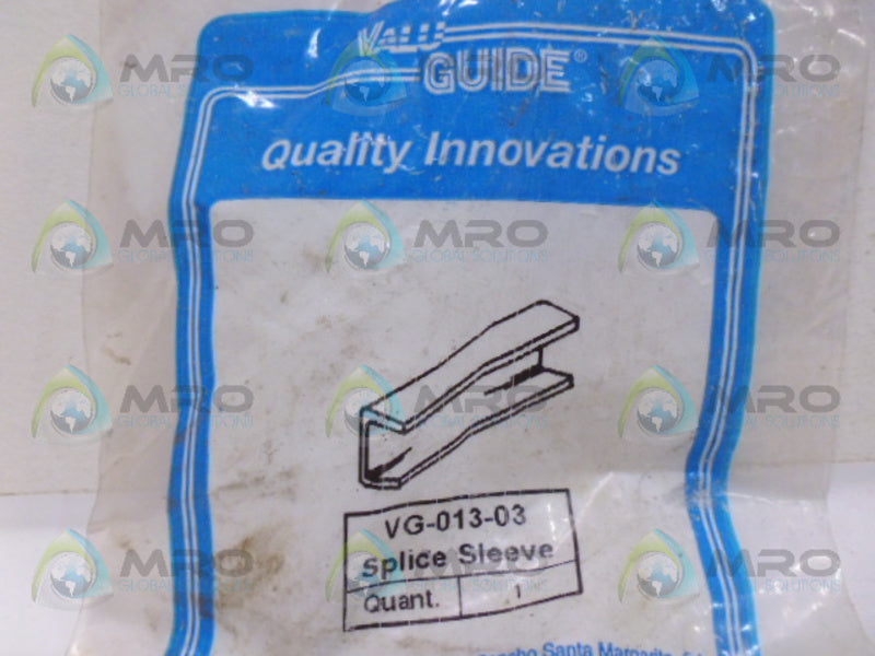 VALU GUIDE VG-013-03 SPLICE SLEEVE NSMP