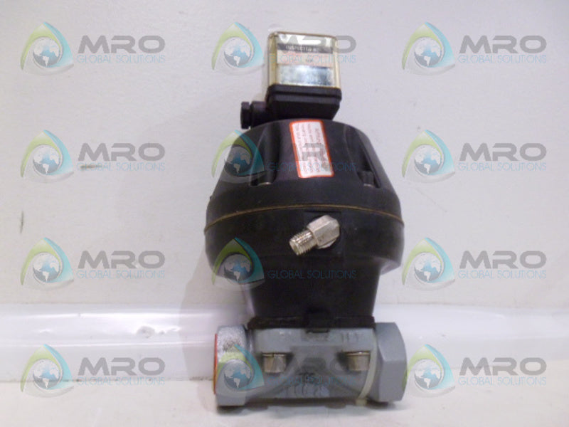 GEMU VALVES PN10 195 PNEUMATIC VALVE UNMP