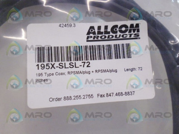 ALLCOM PRODUCTS 195X-SLSL-72 CABLE 72" NSMP