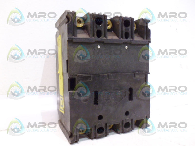 SQUARE D FAL32020 CIRCIUT BREAKER UNMP