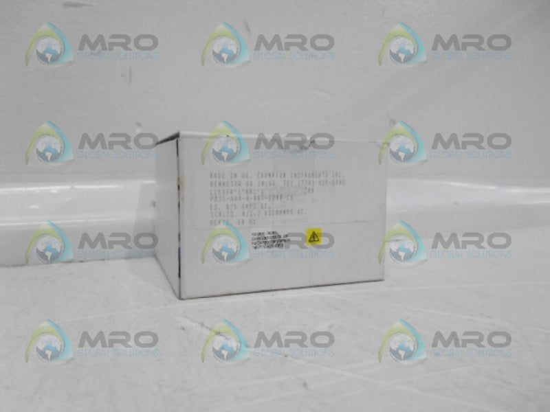 CROMPTON PR35-AAA-A-005-1200-C6 PRESSURE GAUGE (AS PICTURED) NSMP