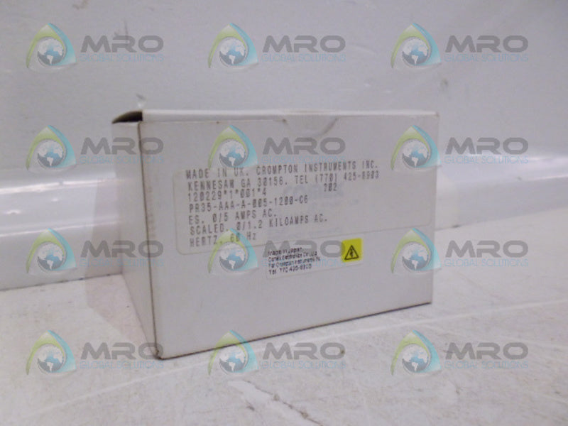 CROMPTON PR35-AAA-A-005-1200-C6 PRESSURE GAUGE  NSMP