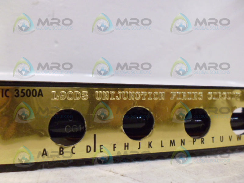 GENERAL ELECTRIC IC3500AL90D3 FIRING PC BOARD UNMP