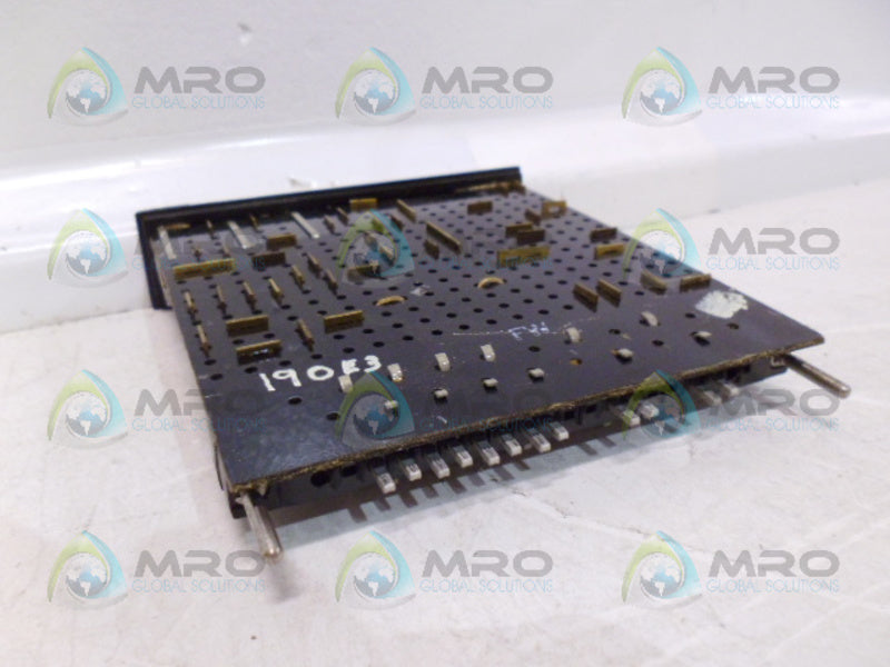 GENERAL ELECTRIC IC3500A190E3 FIRING PC BOARD UNMP