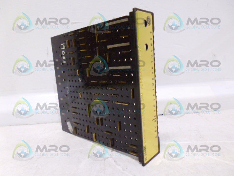 GENERAL ELECTRIC IC3500A190E3 FIRING PC BOARD UNMP
