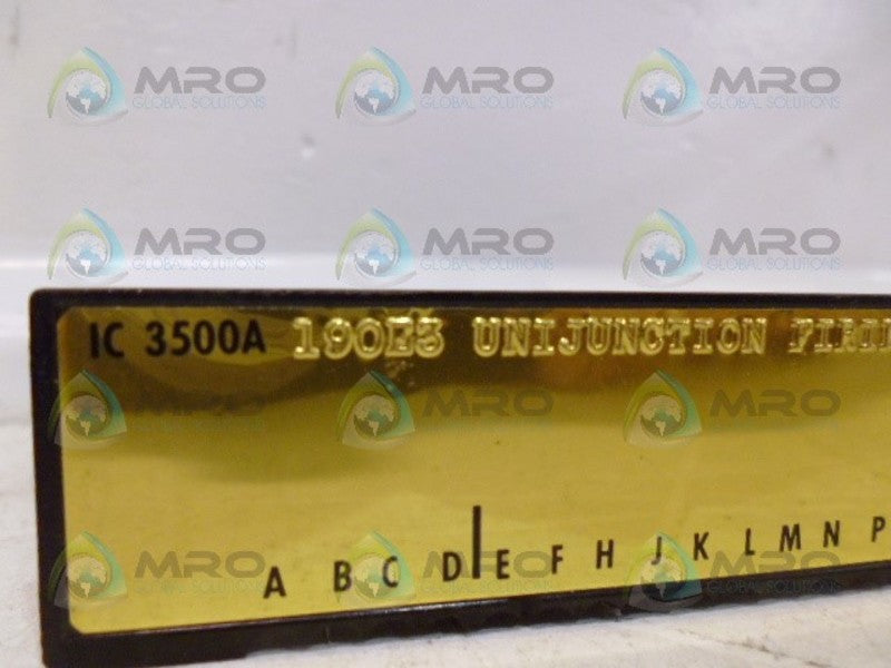 GENERAL ELECTRIC IC3500A190E3 FIRING PC BOARD UNMP