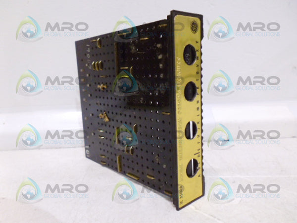 GENERAL ELECTRIC IC3500A190D3 FIRING PC BOARD UNMP