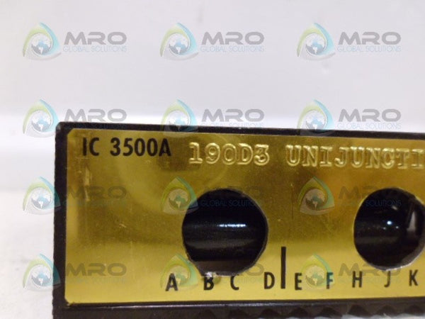 GENERAL ELECTRIC IC3500A190D3 FIRING PC BOARD UNMP