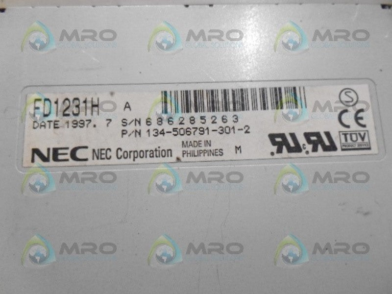 NEC FD1231H INTERNAL FLOPPY DRIVE (AS PICTURED) UNMP