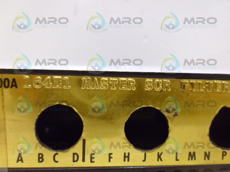 GENERAL ELECTRIC 3500A164E1 MASTER SCREEN FILTER MODULE UNMP