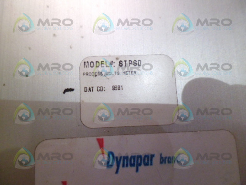 DYNAPAR STPS0 PROCESS VOLT METERUNMP