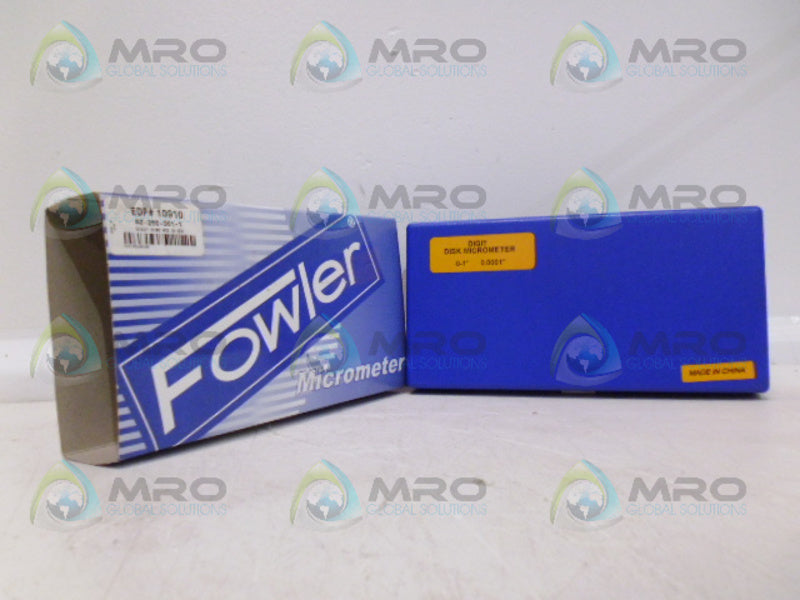 FOWLER 52-250-301-1 DIGIT DISK MICROMASTER NSMP