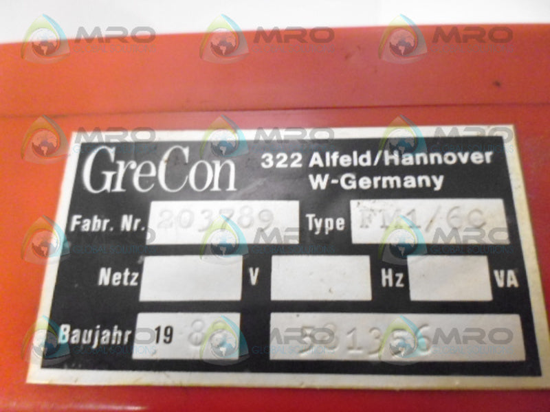 GRECON FM1/6C HANNOVER SENSOR (REMAN) NSNP