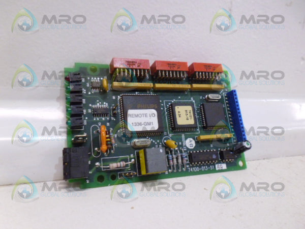 ALLEN BRADLEY 74100-013-51 CIRCUIT BOARD UNMP
