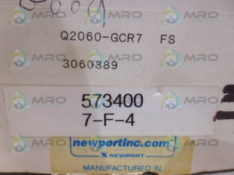 NEWPORT ACA Q2060-GCR7 FS METER NSMP