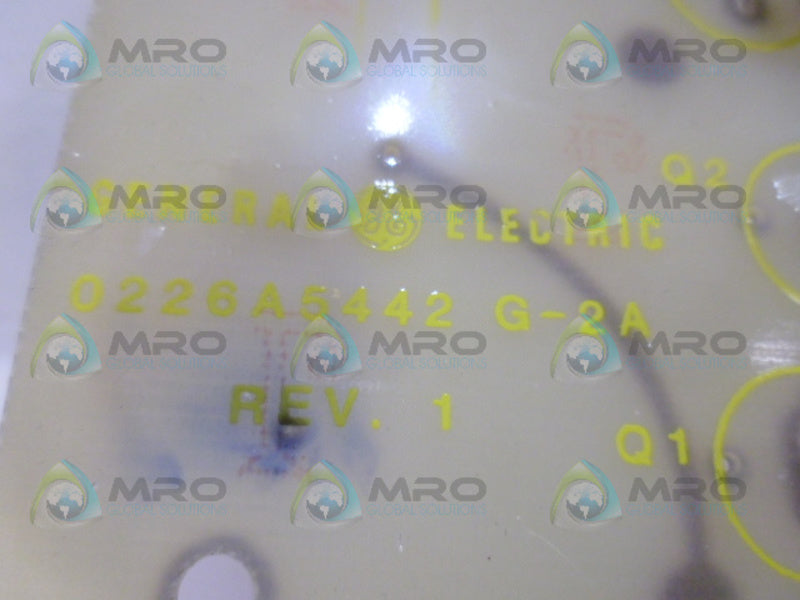 GENERAL ELECTRIC 0226A5442G-2A CIRCUIT BOARD NSNP