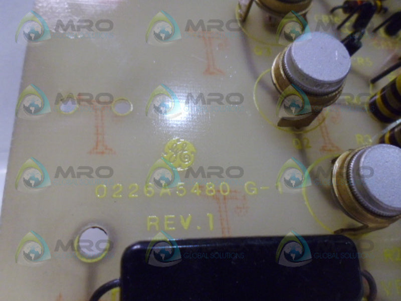 GENERAL ELECTRIC 0226A5480G-1 CIRCUIT BOARD NSNP