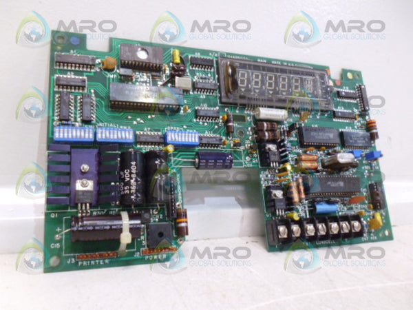 METTLER TOLEDO 11462900A DISPLAY PANEL CIRCUIT BOARD UNMP