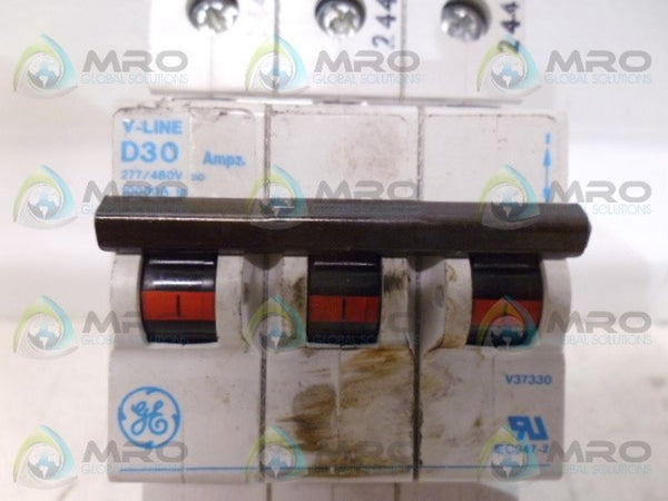GENERAL ELECTRIC V37330 CIRCUIT BREAKER UNMP
