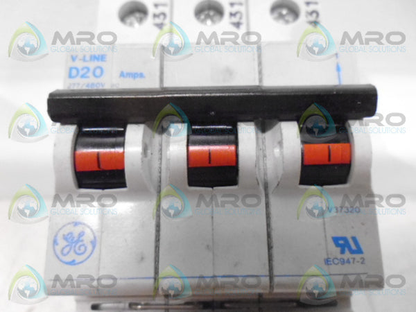 GENERAL ELECTRIC V37320 CIRCUIT BREAKER UNMP