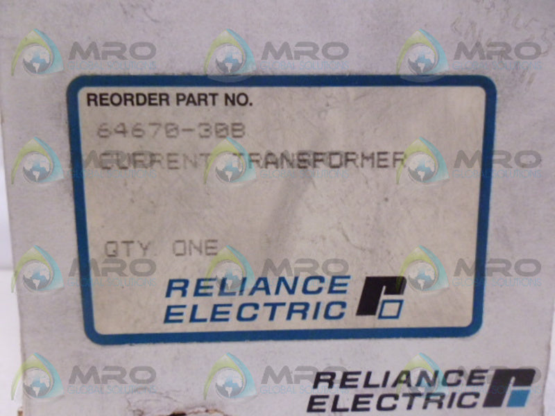 RELIANCE 707967-014R CURRENT TRANSFORMER NSMP