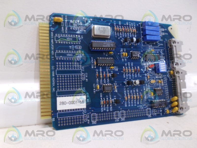 VENTEK 280-0001-55 VIDEO AMPLIFIER VER. 2.1 NSNP