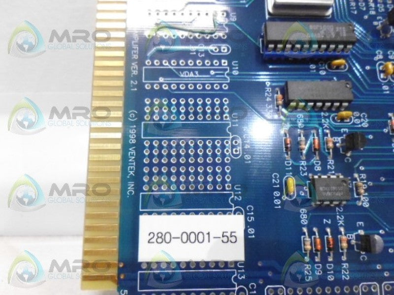 VENTEK 280-0001-55 VIDEO AMPLIFIER VER. 2.1 NSNP