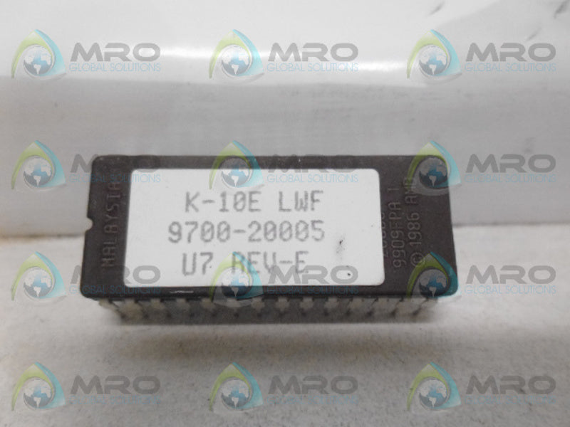 K-TRON 9700-20005 SOFTWARE NSNP