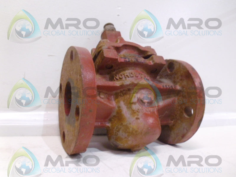 NORDSTROM 200 CWP IRON PLUG VALVE *USED*