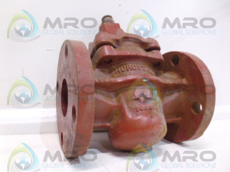 NORDSTROM 200 CWP IRON PLUG VALVE *USED*