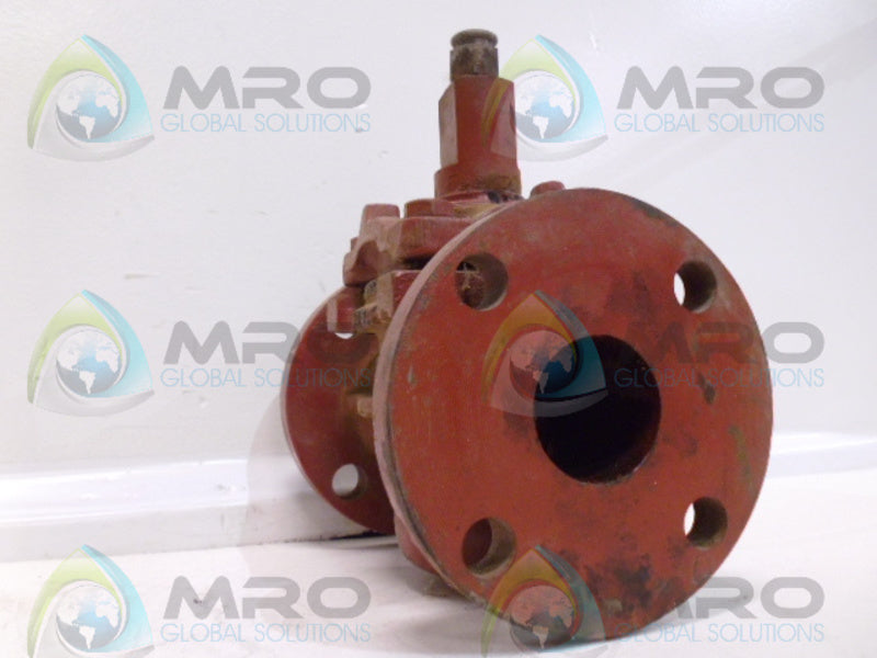 NORDSTROM 200 CWP IRON PLUG VALVE *USED*
