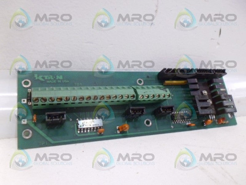 K-TRON 9191-00128E MOTHERBOARD UNMP