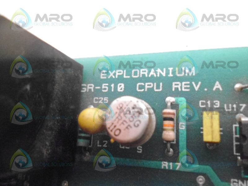 EXPLORANIUM GR-510 PC BOARD UNMP