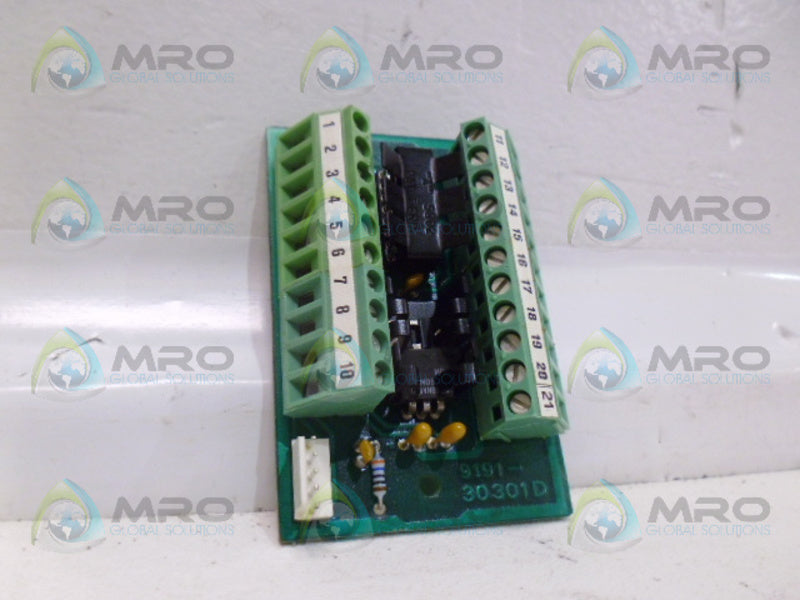 K-TRON 9191-30301D CONNECTOR MODULE NSNP