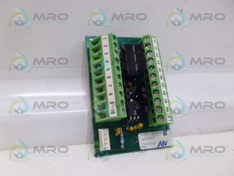 K-TRON 9191-30301E CONNECTOR MODULE NSNP