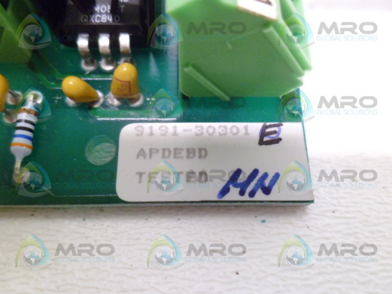 K-TRON 9191-30301E CONNECTOR MODULE NSNP