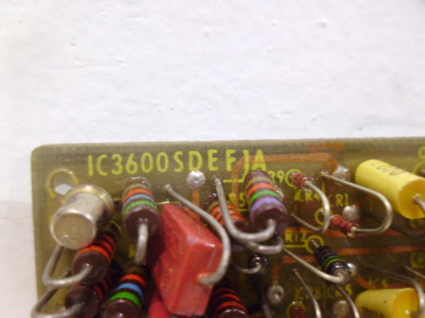 GE FANUC IC3600SDEF1A PC BOARD NSNP