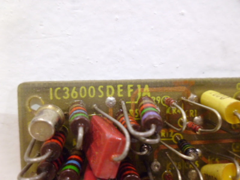 GE FANUC IC3600SDEF1A PC BOARD NSNP