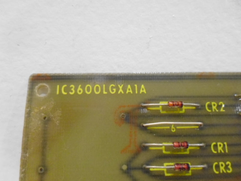 GE FANUC IC3600LGXA1A CIRCUIT BOARD UNMP