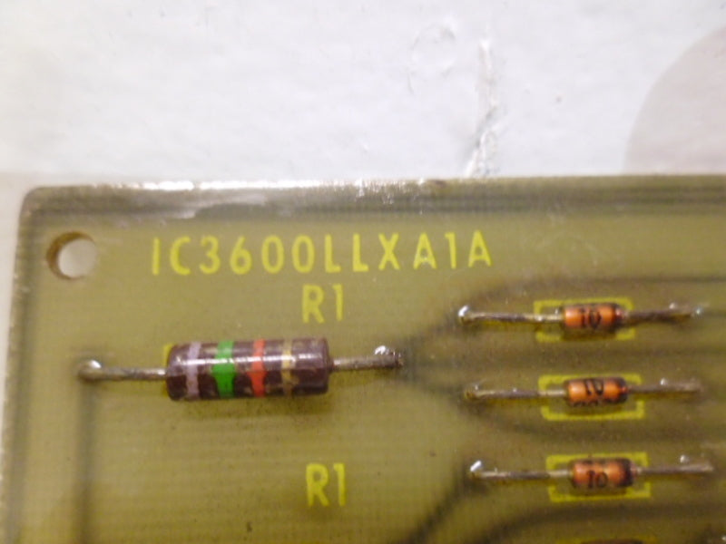 GE FANUC IC3600LLXA1A PC BOARD UNMP