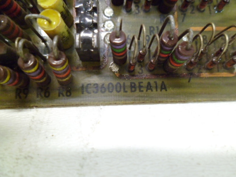 GE FANUC IC3600LBEA1A PC CONTROL BOARD UNMP