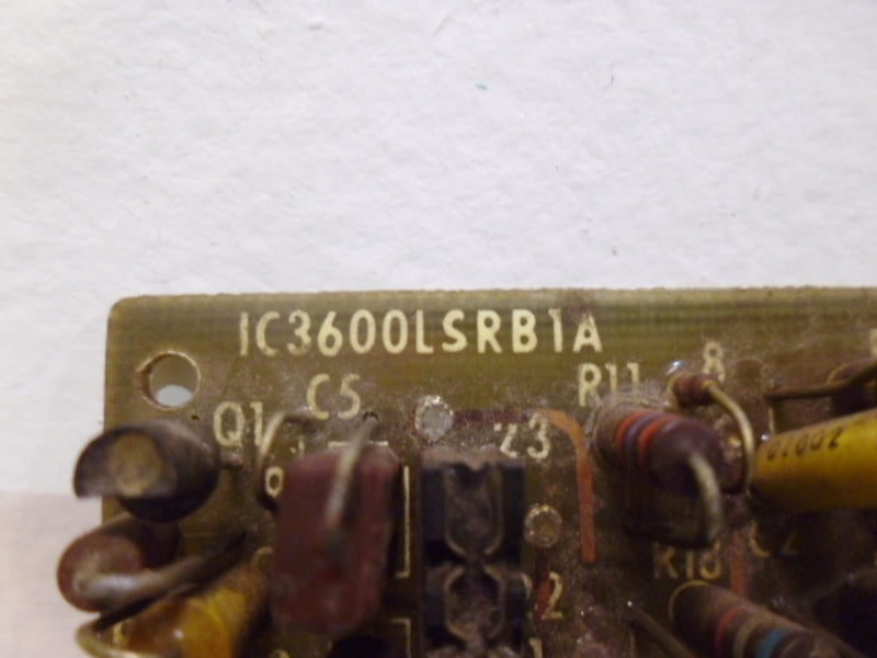 GE FANUC IC3600LSRB1A SHIFT REGISTER CARD UNMP