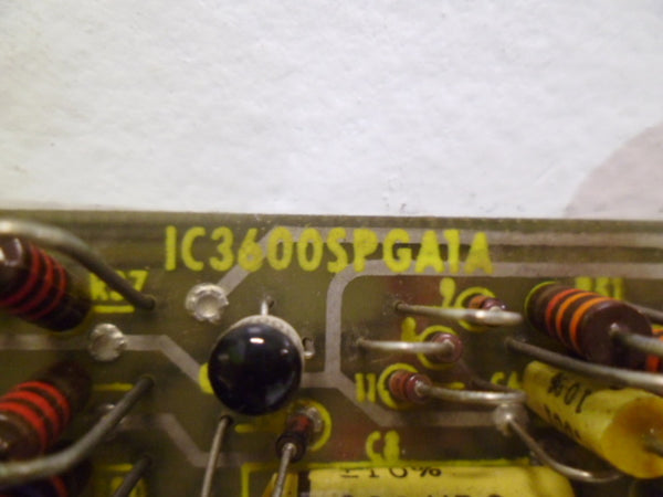 GE FANUC IC3600SPGA1A PEAK BOARD UNMP