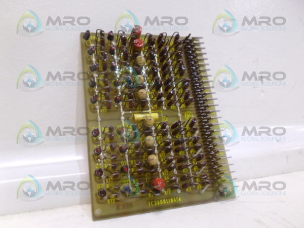 GENERAL ELECTRIC IC3600LIBA1A INPUT BUFFER BOARD UNMP