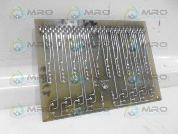 GENERAL ELECTRIC 0207A250 CONTROL BOARD ASSEMBLY UNMP